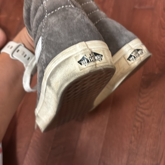 Vans Pewter Gray High-Top Sneakers Women’s Size:‎ 8.5 - Picture 7 of 7